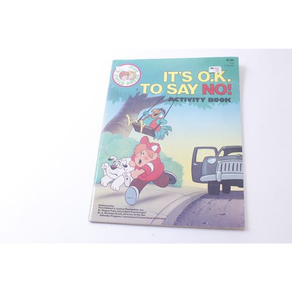 It’s OK, To Say No, Children’s Safety, Activity, 1984,ring Book, Vintage, CRISP, - Picture 1 of 5